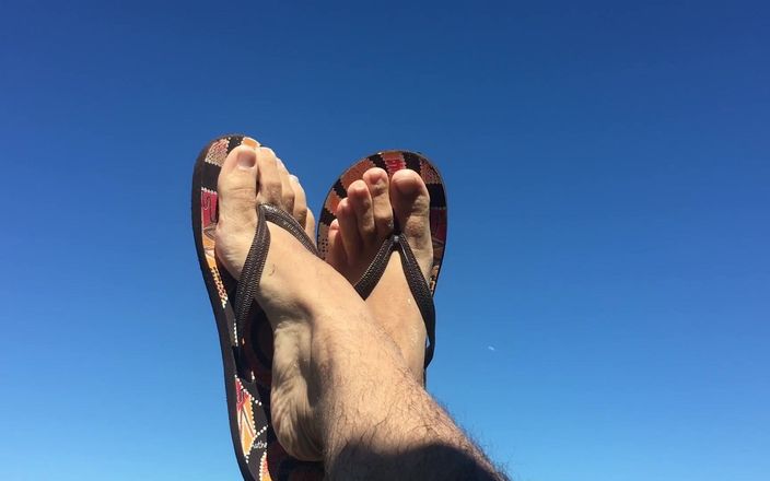 Manly foot: Feet in the Air Like I Just Dont Care