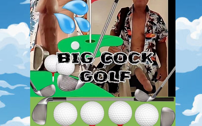 Biggyshots: Big Cock Golf wytryski