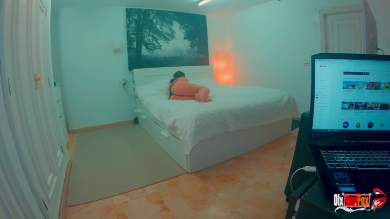 OlxRedFox: Cock teasing step sis gets pussy creamed