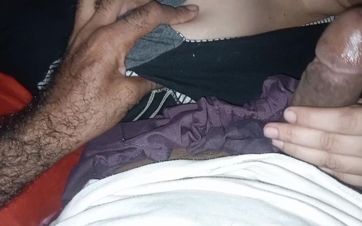 Sexy Yasmeen blue underwear: The neighbor sucked my dick