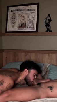 Caio Venturini Fucks Uncut Papi Bareback Muscle Raw Stud