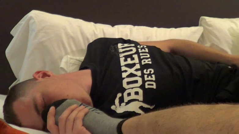 FIRST SEX EXPERIENCE WITH BOY: Fabien fucked bareback at the hotel with the straight boy...