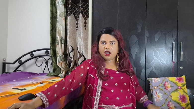 Indiansissychubby: Milf couger mietje in haar wilde modus voor haar fanvideo...