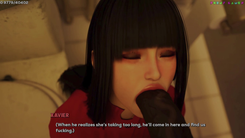 Porny Games: 샤만데프의 욕망의 그림자 - 흑인 대물 자지를 먹는 불충실한 여친 51