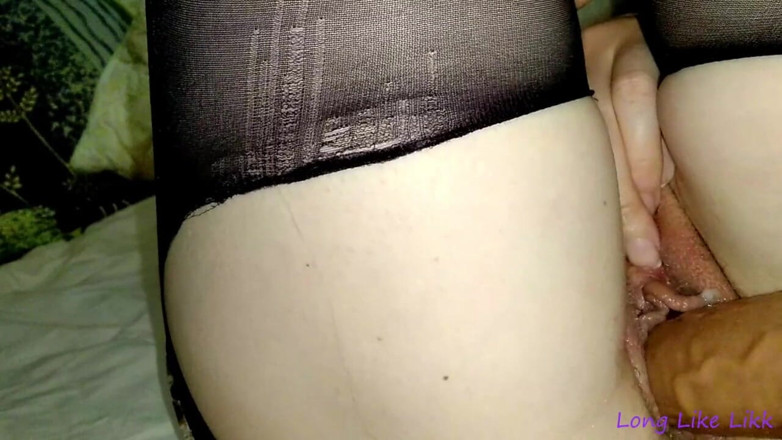 LongLikeLikk: orgasm with dildo