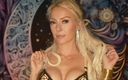 Barby Domina: Sexy Blonde Big Boobs, Striptease