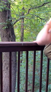 Sneaking Risky Public Trail Sex with a Redhead with Pigtails