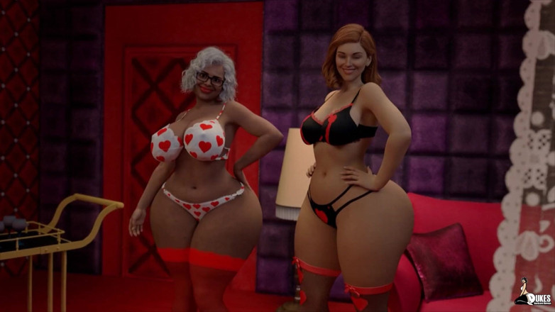 Dukes Hardcore Honeys: Sexy MILF and Curvy GILF Team up for for BBC