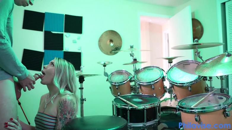 Philavise: My First drum lesson featuring Angel Amour
