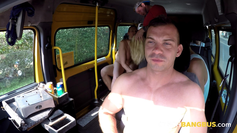Czech Bang Bus: Czech Bang Bus 3 Hot Gangbang with a Busty MILF