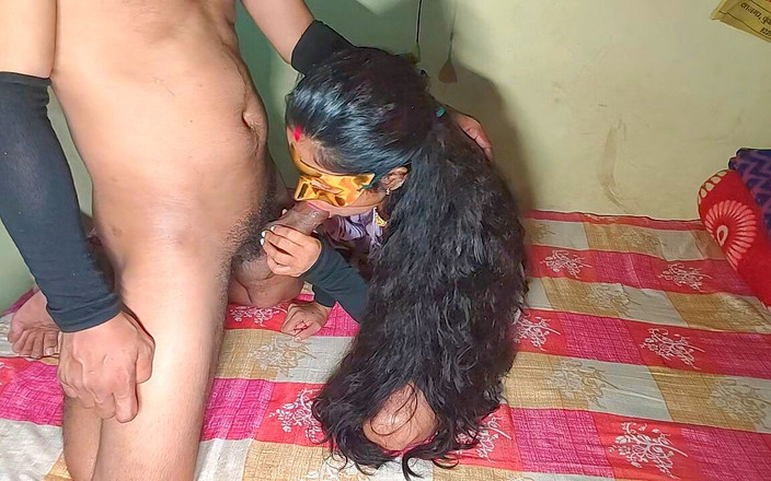 Sexy biwi: Kouření v ústech Bhabhi