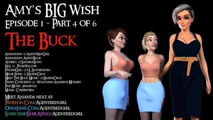 Agent Red Girl: Amy's big wish - the buck (part 4/6)