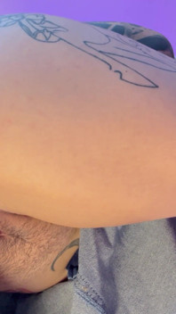 The Kitten Plays with Her Ass. Ass to Mouth and Farts