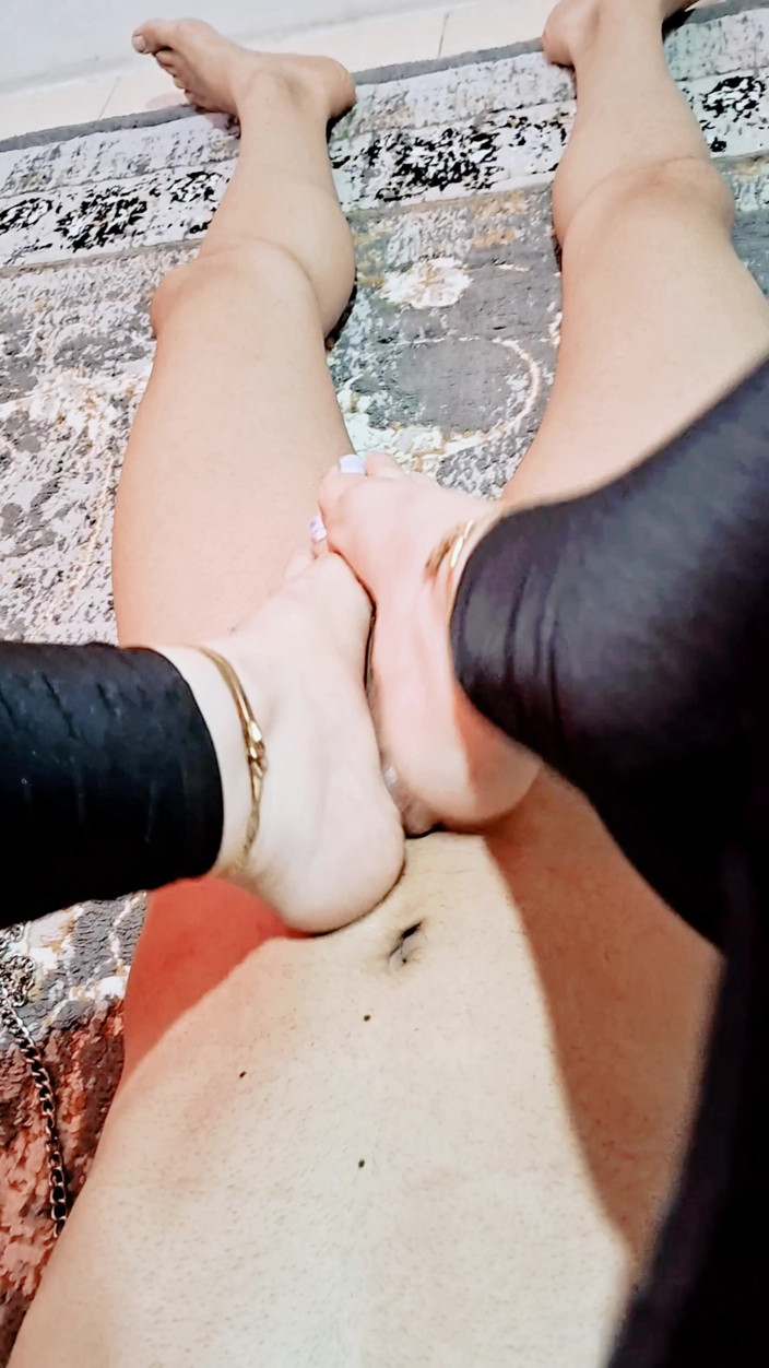 Miss lilith: Hardcore BDSM Foot Worship Intense Humiliation Footjob &amp; Cum on Feet