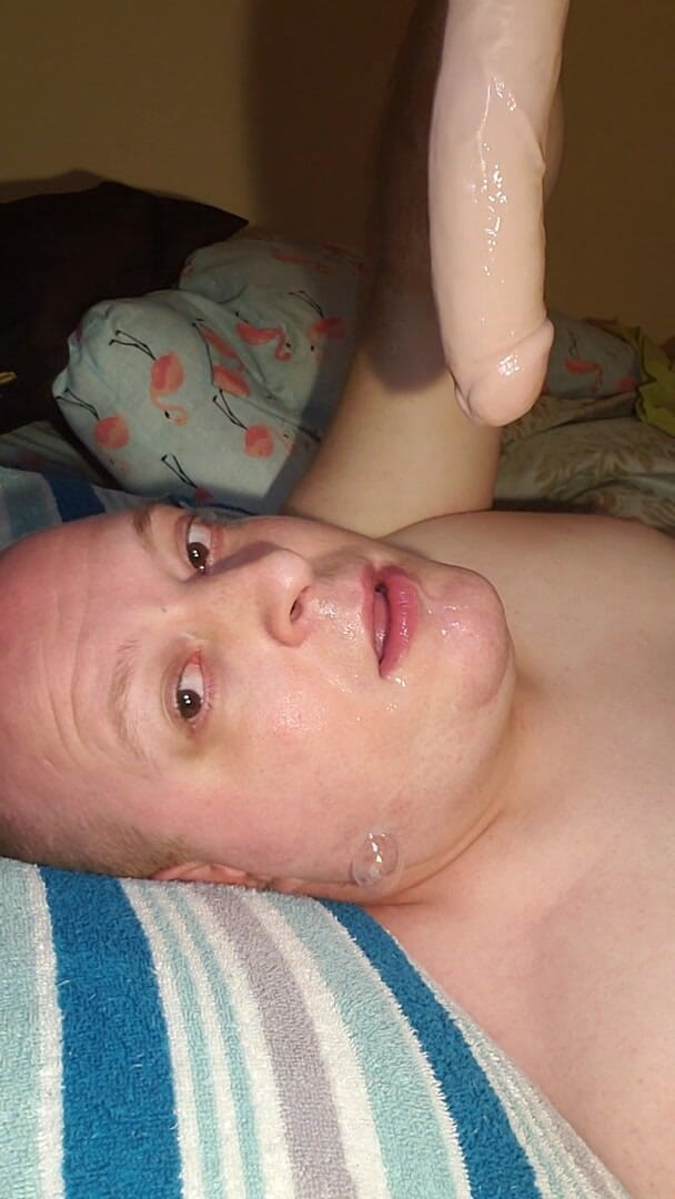 Charlieboy69: Still Deepthroat Huge Dildo