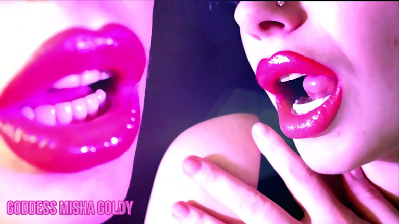 Goddess Misha Goldy: You will never be strong enough to say no to...