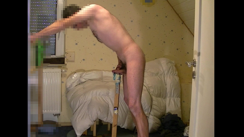 Mark Hannes: 自家製スタンドフレッシュライトバイブレーターマスターベーション