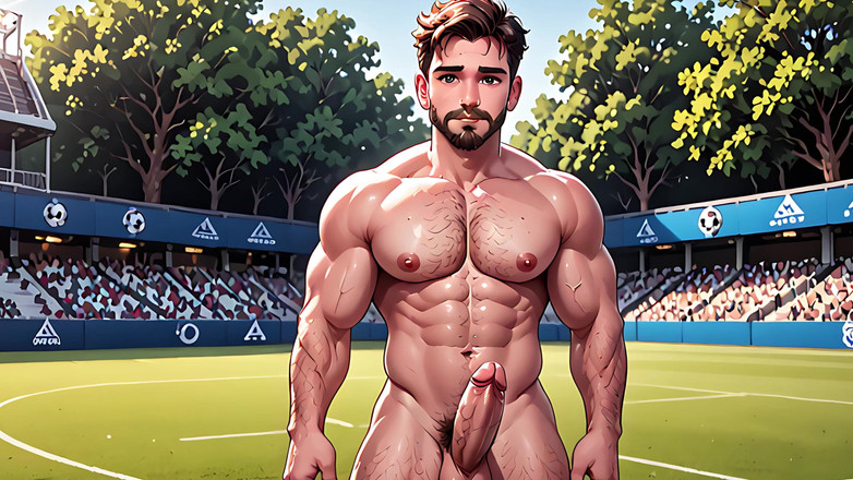 Erotic Man: Ai Mężczyzn atletyczne ciała