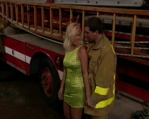 Filles Francaises: Top-class Blonde French Babe Gangbanged in the Fire Station