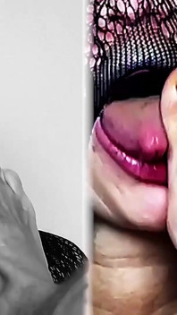 Geschichte # 10. Exklusiver Fußfetisch. Meine Zuflucht sind deine Füße. Blonde MILF in einem Nylonstrumpf.