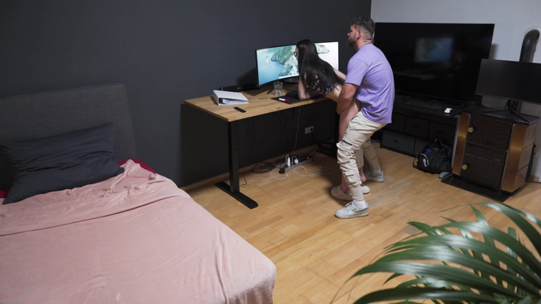 Pornforce: They Fuck Like Rabbits - Brunette Teen Loves It Rough