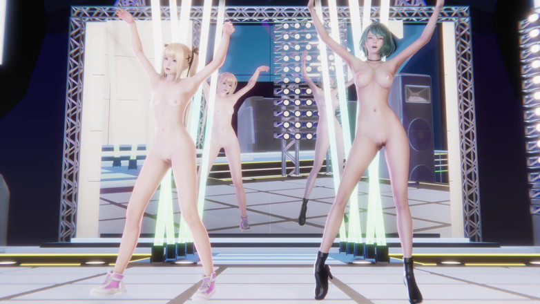 3D-Hentai Games: [mmd] Raggi di sole marie rose tamaki sexy spogliarello Doa...