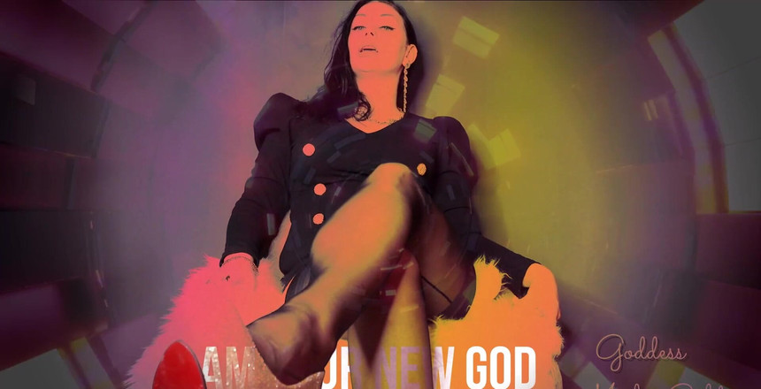 Goddess Misha Goldy: あなたの神はこれまでにあなたのために何をしてくださったのでしょうか。私たちは二人とも、私があなたにもっと多くのものを与えることを知っています。