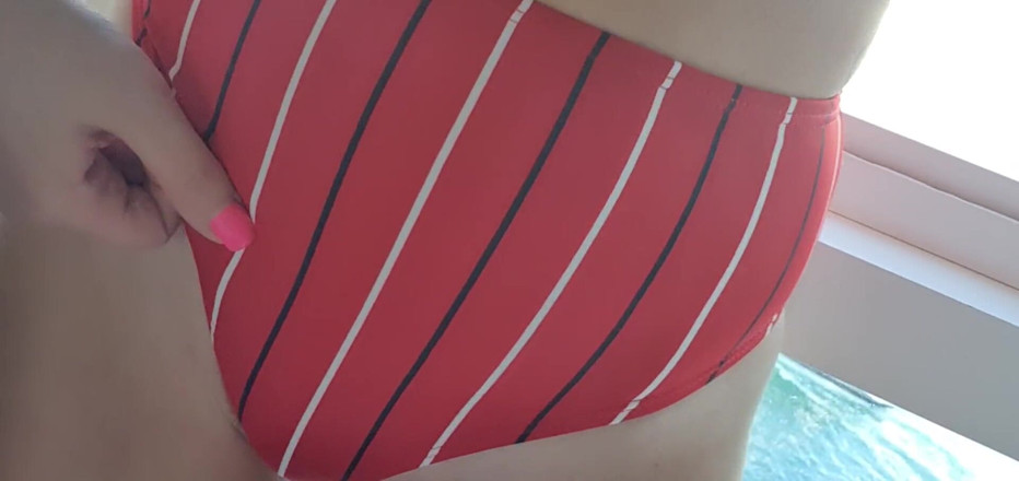 Limbetm: Touching pussy near window hot girl