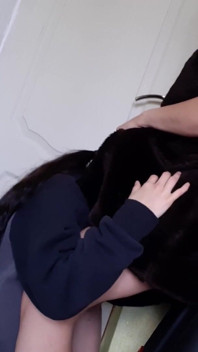My Girlfriend Didn't Even Have Time to Undress After Her Business Trip, When I Immediately Dropped to My Knees in Front of Her