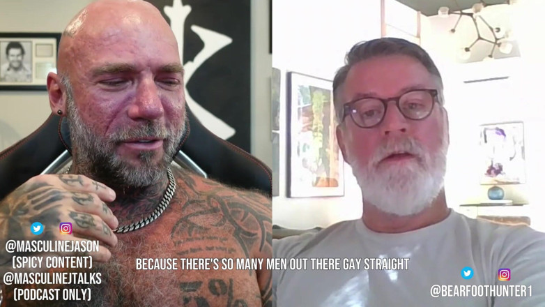 Raw and Uncensored with Masculine Jason: Porn Star Confessions - Bearfoot Hunter (episode 174)