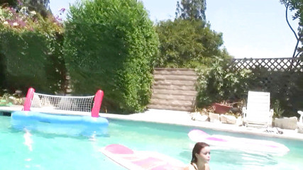 Monster Cocks: A cute young slut with hairy pussy gets fucked by...