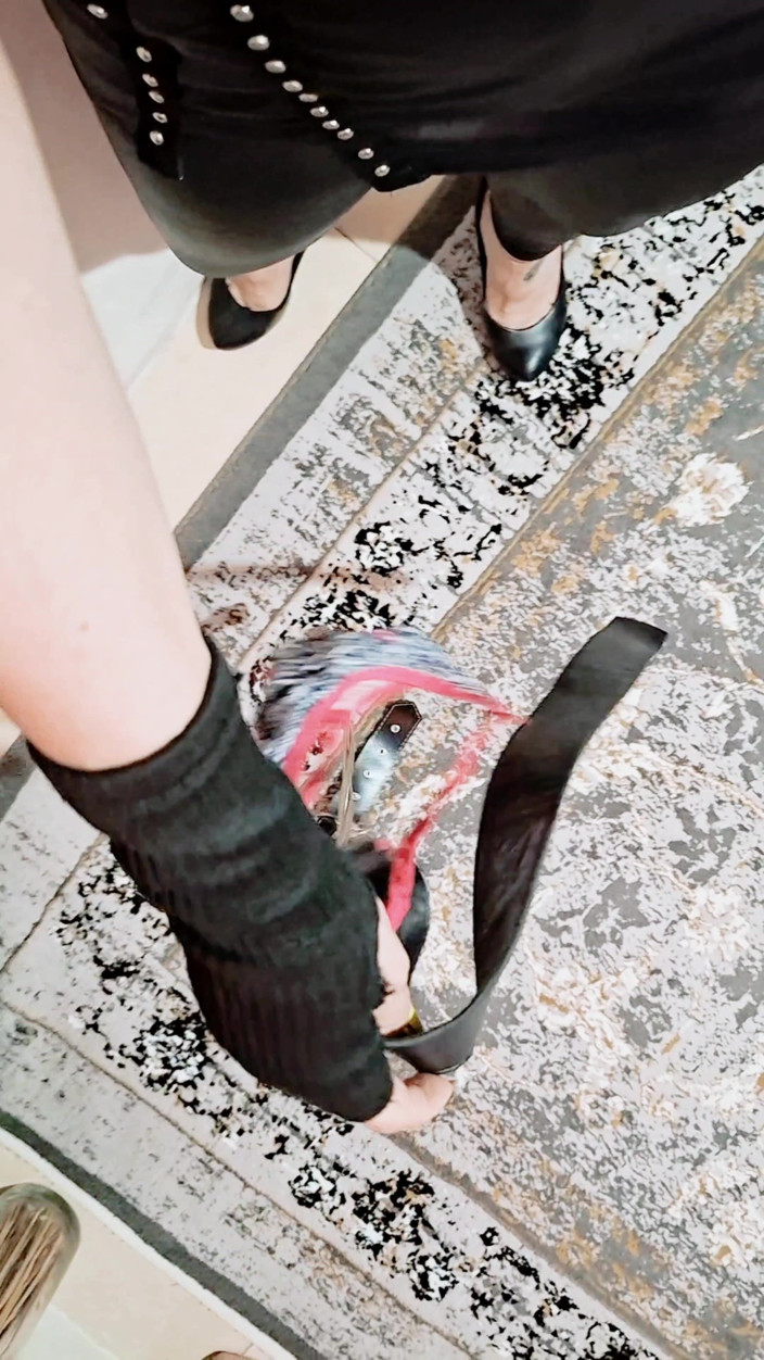 Miss lilith: Smoke &amp; Ash Slave Training Trampled Under High Heels