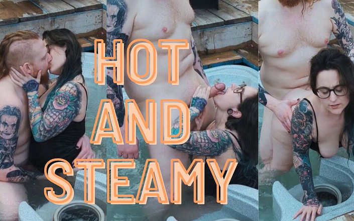 Elizabeth Hunny: 뜨거운 욕조에서 김이 모락모락 나는 ElizabethHunny