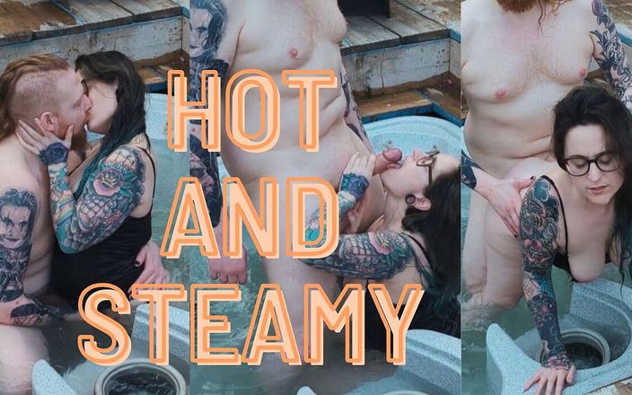 Hunny Pot: ElizabethHunny Gets Steamy In The Hot Tub