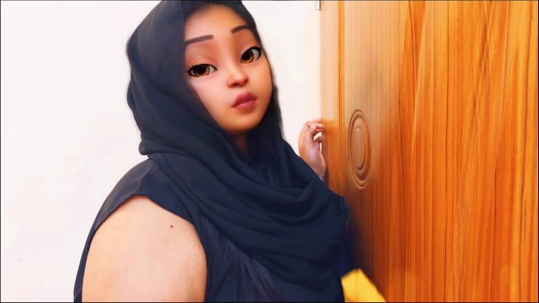 Aria Mia: Punjabi美しいBBWセクシーなメイドながら掃除家、所有者与え荒く弄内部彼女の大きなお尻