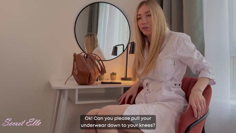 Secret_elle: Nurse Refused Any Contact. 1000 Usd Later She Milks My Load...