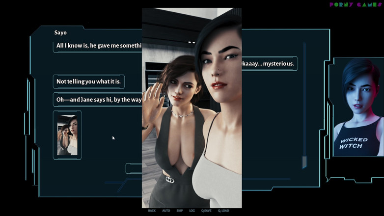 Porny Games: Кібернетичне спокушання 1-ої жінки - внесення поправок з дамами 31