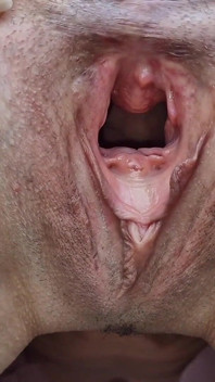 Outdoor Naked, Gaping My Pussy in Close up and Pissing