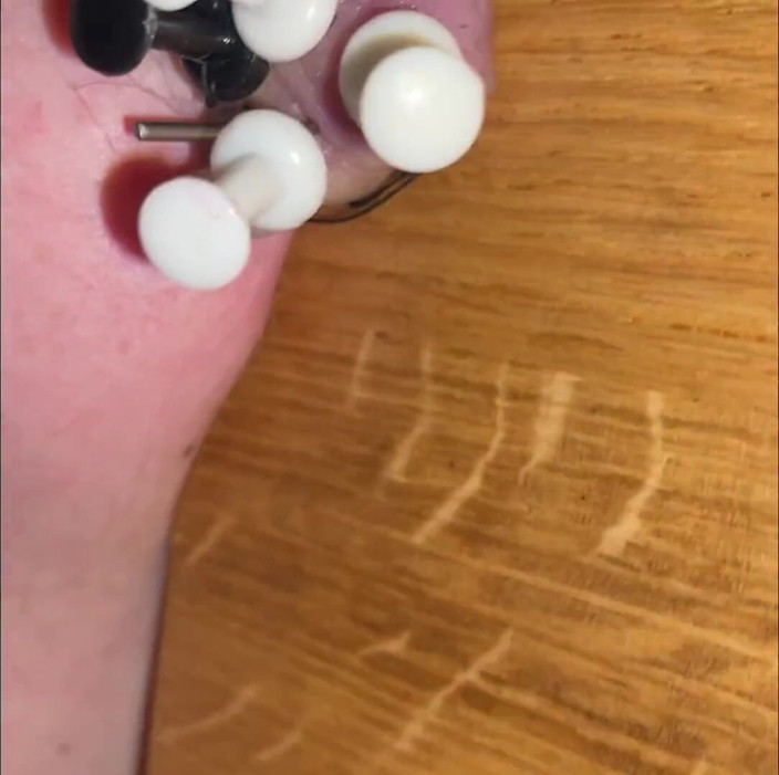 No limit cbt slave: Thumtacks hurt