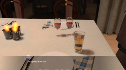 Dirty GamesXxX: THE VISIT: Risky blowjob under the table in a restaurant...