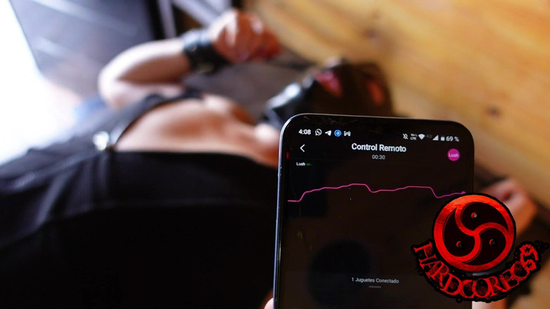 HardcoreC69: Odmítnutí orgasmus s lush fjob sperma na nohou