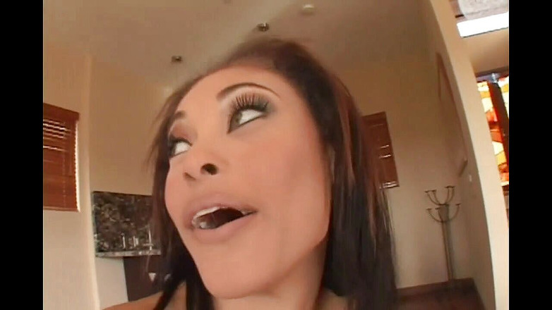 Black Sinner: Brunette babe gets fucked by BBC