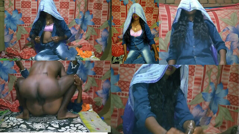 Desigol99: 夫は妻にワイドジーンズパンツを履かせます