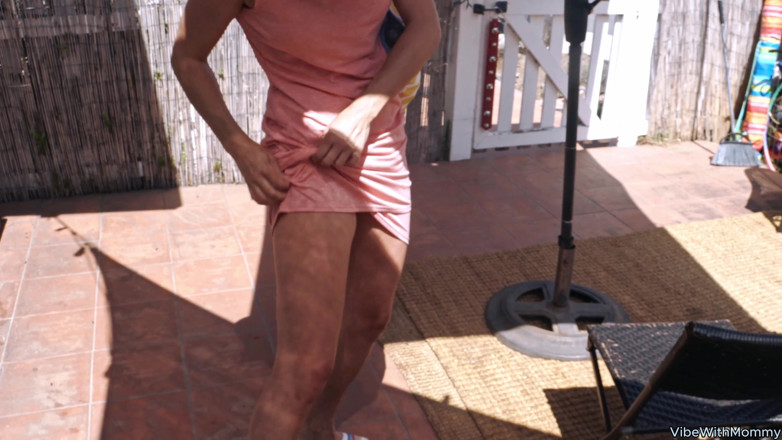 VibeWithMommy: Stepmom Fucks Her Stepson in Front of Nervous Friend
