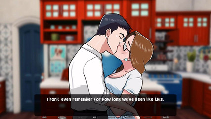 Dirty GamesXxX: 悪意の夜明け:継母と継息子、情熱的な舌キス エピソード10