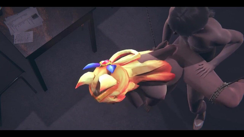 HentaiTubes: Lol hentai - ahri star wächter ficken gefesselt - japanischer asiatischer manga-anime-film...