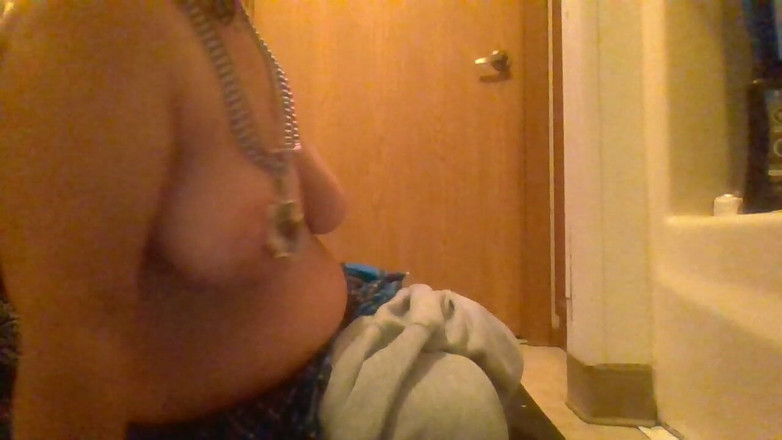 krazykristin: Stripping Tease Yoga Flash Pussy