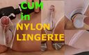 FemboyOrgasm: Người mặc đồ đồng tính xuất tinh máy rung Whith trong bộ đồ...