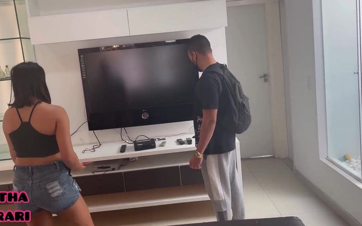 VictorHugo: Técnico de TV fazendo sexo com mulher casada