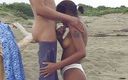 Exotic Girls: Jamaican couple enjoys outdoor blowjob